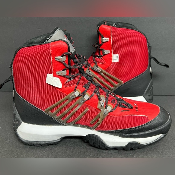Polo Ralph Lauren RLX Abridge Nylon Boots Red Black Men’s Size 10 RARE NWOB - Picture 4 of 9
